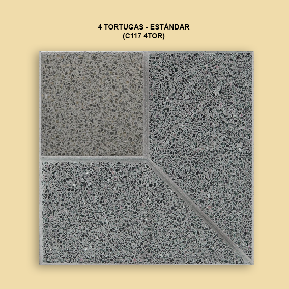 4 Tortugas Estándar